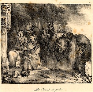 Les croisés en prière (BM 1880,0508.255)