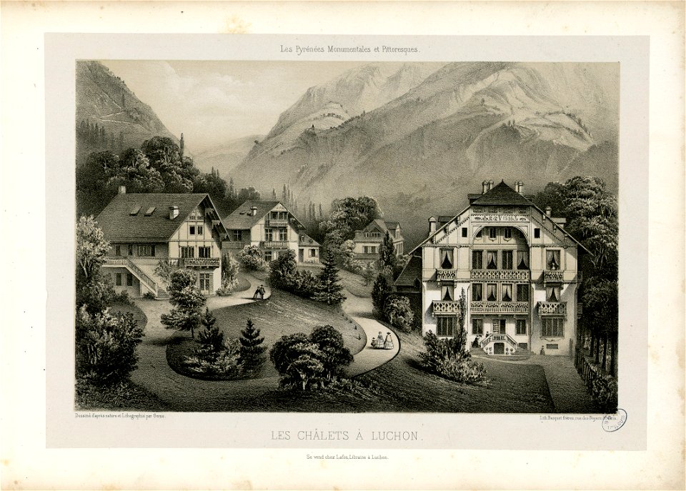 Les Châlets à Luchon - Fonds Ancely - B315556101 A GORSE 3 006