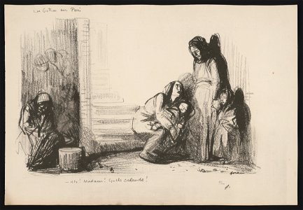 Les Gothas sur Paris. Ah! Madame! quels salauds! LCCN2015648480