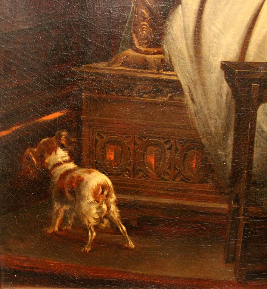 Les Enfants d'Édouard - Paul Delaroche - MBA Lyon 2014 - détail