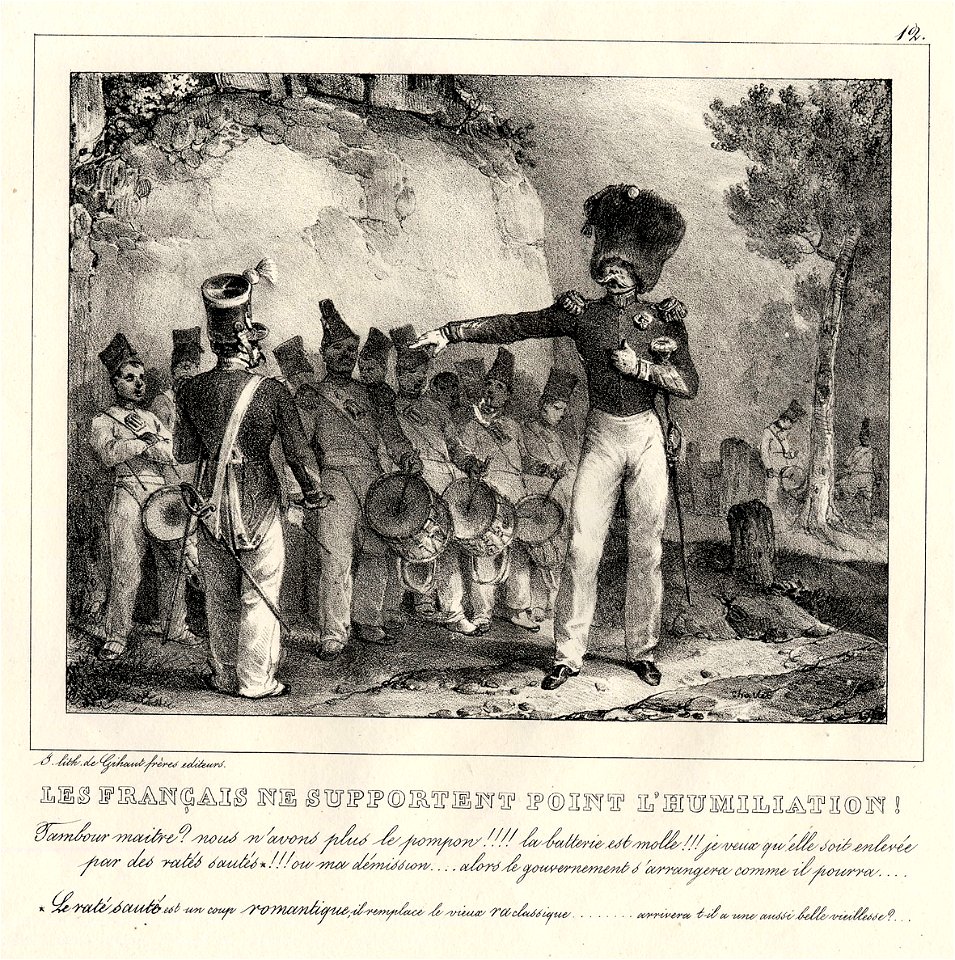 Les Français ne supportent point l'humiliation (BM 1930,0118.20)