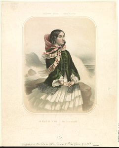 Les femmes révées-ideal beauties. Au bord de la mer-the sea-shore LCCN2003677842