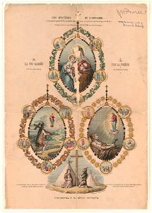 Les mysteres du St. Rosaire LCCN2003674484