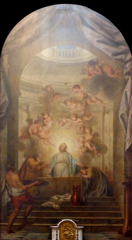 Les Disciples d'Emmaüs by Charles Coypel cropped