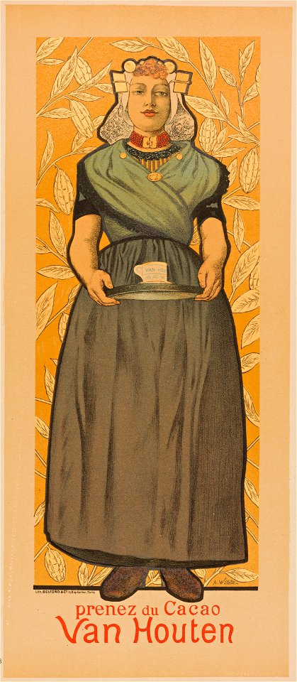 Les Maîtres de l'Affiche - 43 - Cacao Van Houten (bgw20 0371)