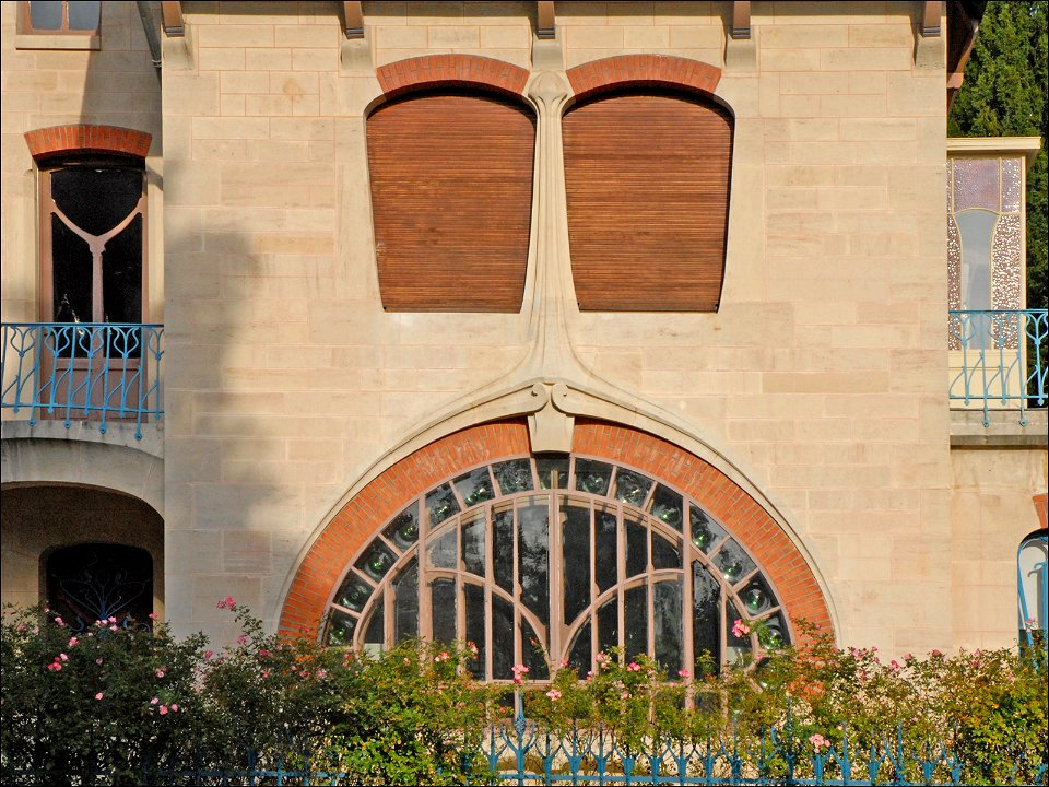 Les Glycines, Nancy (façade)