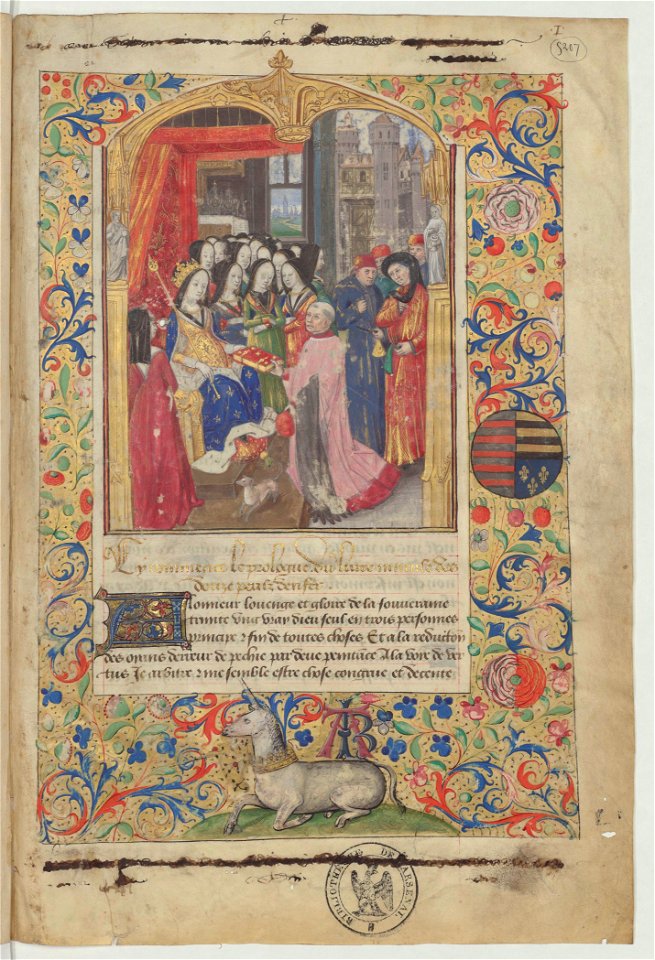 Les douze périls d’enfer - Bibliothèque de l'Arsenal ms5207f1r