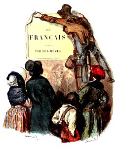 Les Français peints par eux-mêmes - tome I, 1840 (page 1 crop)