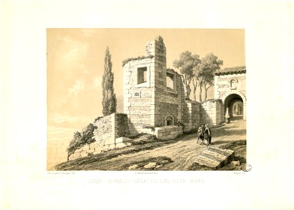 Lescar, ruines du château des évêques de Béarn - Fonds Ancely - B315556101 A HOUBIGANT 051