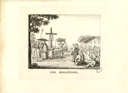 Les rogations - Fonds Ancely - B315556101 A PELERIN 133