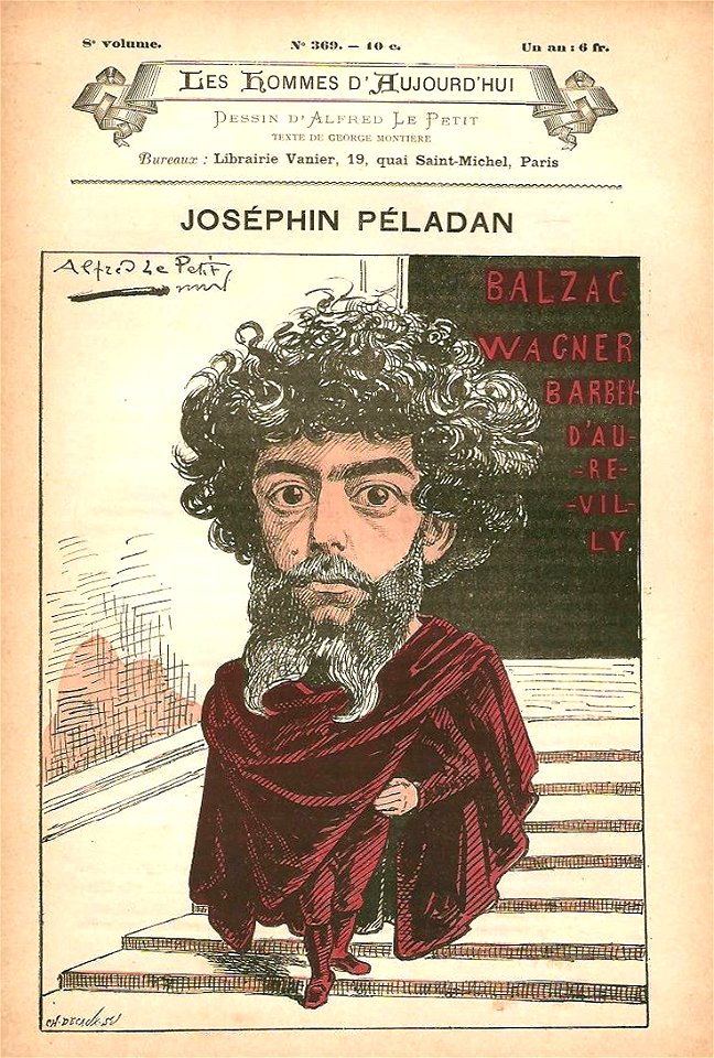 Les Hommes N 369 Joséphin Péladan