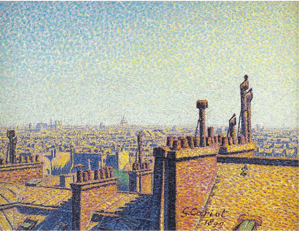 LES TOITS DE PARIS, MILIEU D'APRÈS-MIDI 