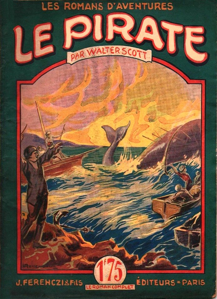 Les Romans d'aventure - Le Pirate - Walter Scott