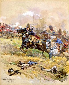 Les grenadiers à cheval de la Garde à Waterloo, 18 juin 1815
