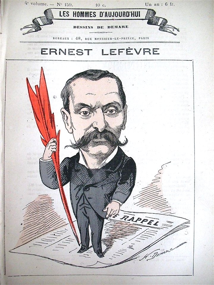 Les Hommes N 159 Ernest Lefèvre