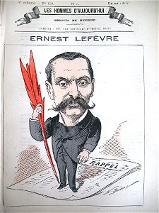 Les Hommes N 159 Ernest Lefèvre