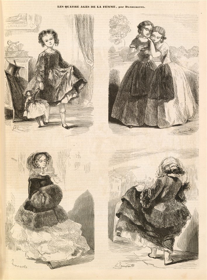 Les quatre âges de la femme