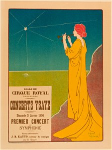 Les Maîtres de l'Affiche - 40 - Concerts Ysaye (bgw20 0365)