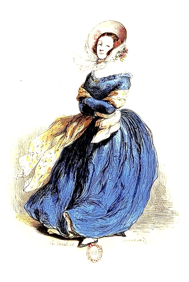 Les Français peints par eux-mêmes - tome I, 1840 (page 346 crop)