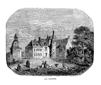 Les Rochers-Sévigné-gravure