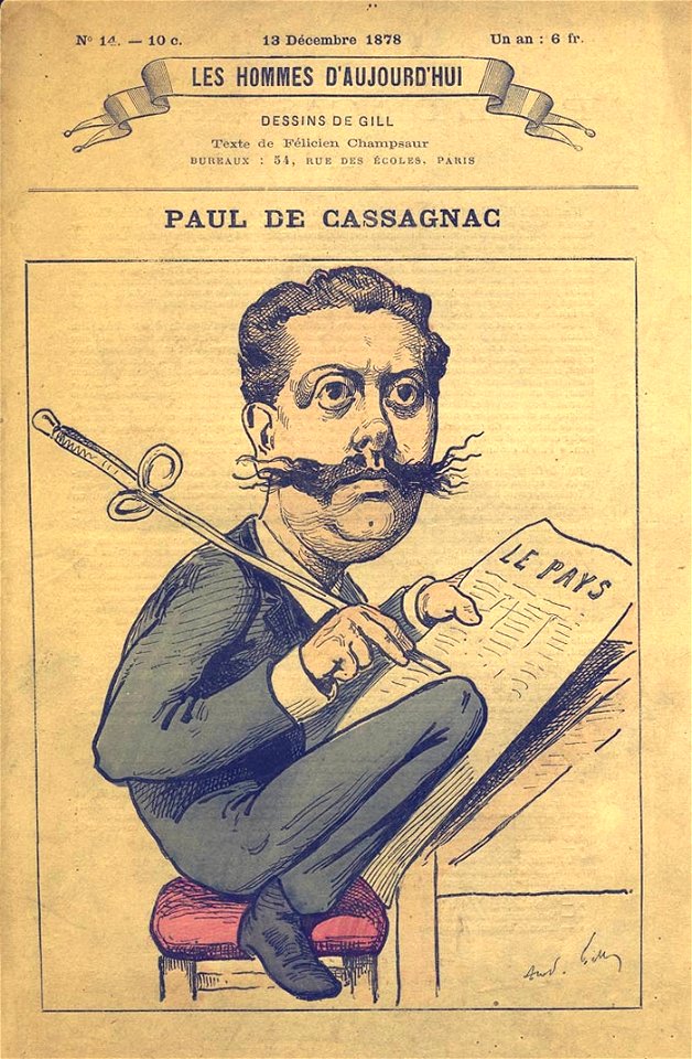 Les Hommes N 14 Paul de Cassagnac