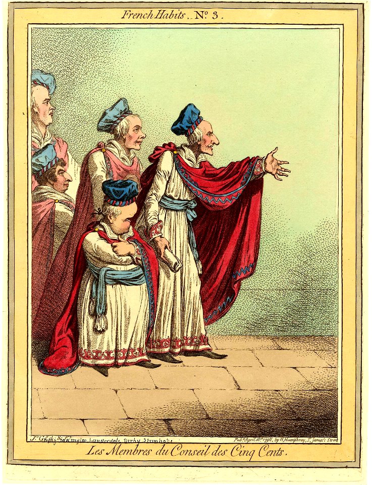 Les Membres du Conseil des Cinq Cents (BM 1868,0808.6722)