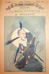 Les Hommes N 322 Adolphe Willette