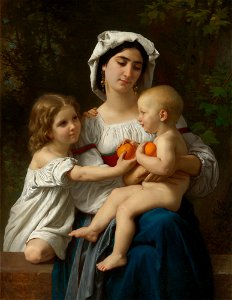 Les Oranges by William-Adolphe Bouguereau