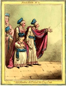 Les membres du Conseil des Cinq Cents. (BM 1851,0901.906)