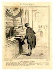 Les magasins de plus en plus monstres (The department stores, larger and larger.) (BM 1886,1012.176)