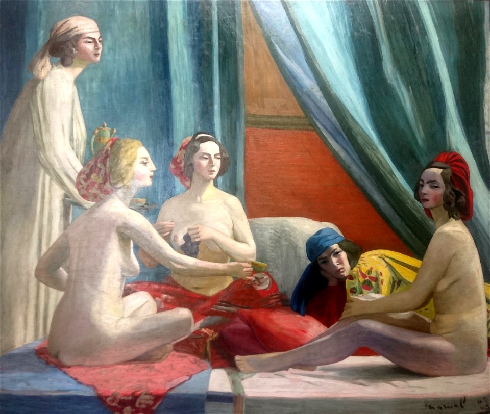 Les Odalisques-Jacqueline Marval