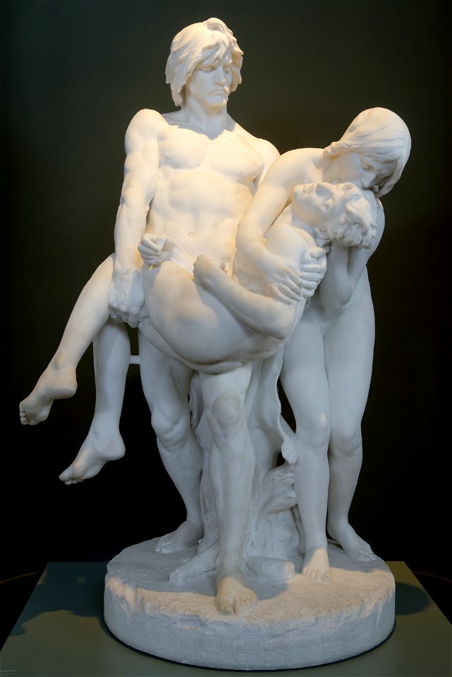 Les premières funérailles Barrias Ny Carlsberg Glyptotek MIN473