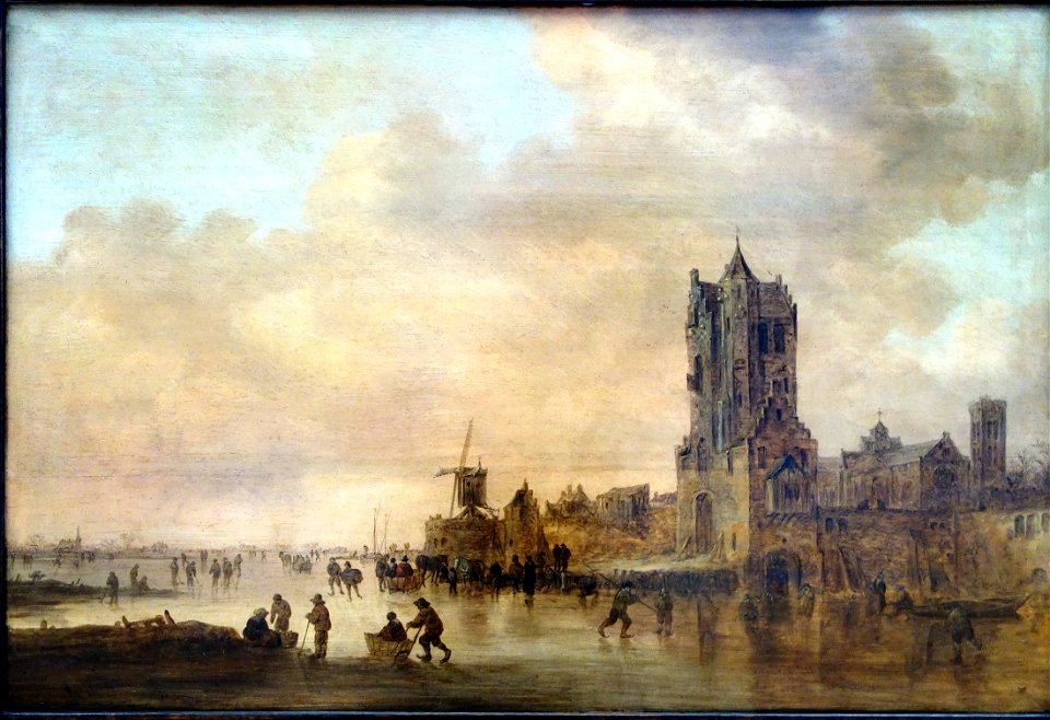 Les patineurs Jan van Goyen Lille 3118
