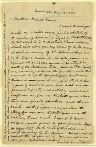 Letter to Waud from Samuel P. Bates LCCN2004660656