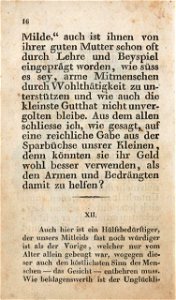 Leseübungen für die zarte Jugend 16a