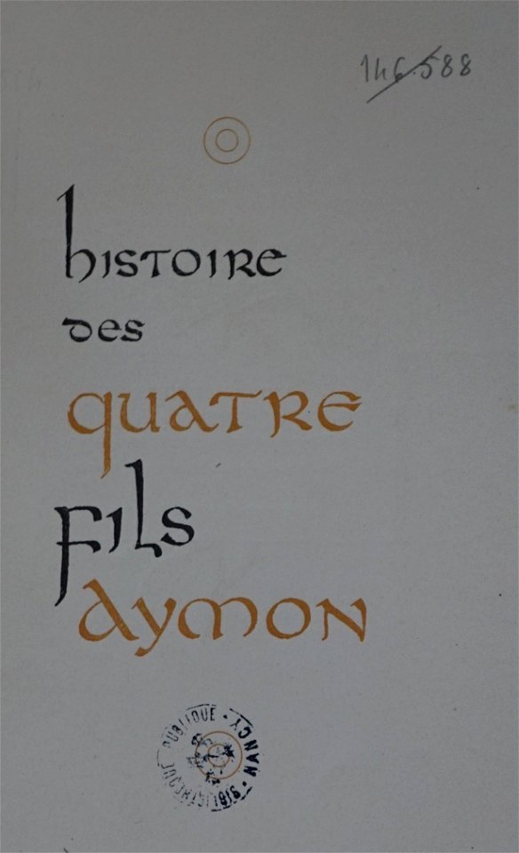 Les quatre fils aymon 94356