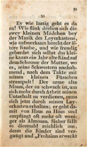 Leseübungen für die zarte Jugend 15