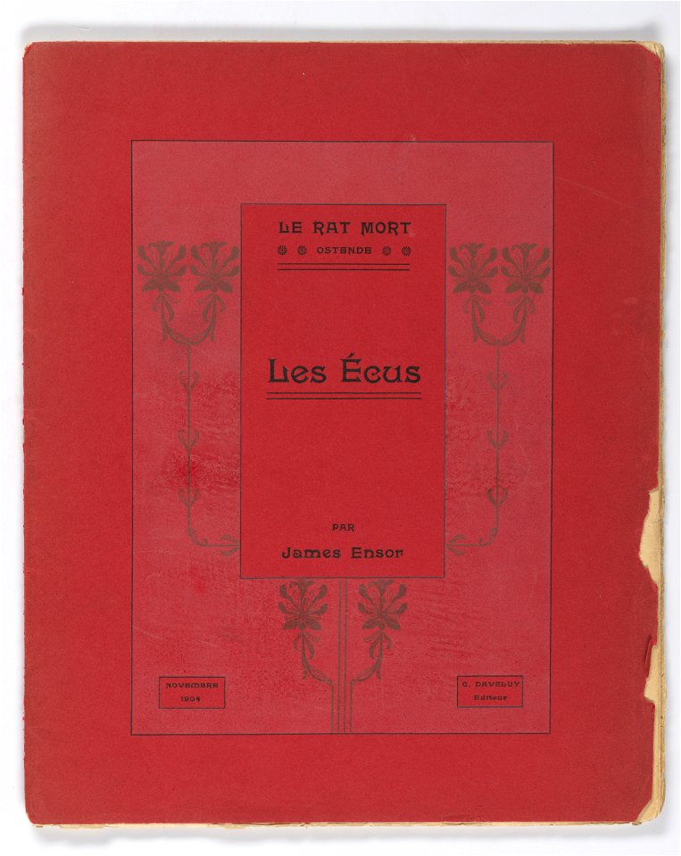 Les Écus, James Ensor, Géo Daveluy, Mu.ZEE Oostende, SM002355 (1)