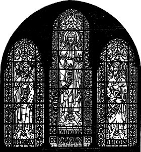 Les vitraux du Moyen âge et de la Renaissance dans la région lyonnaise - 052 - Cathédrale, les prophètes
