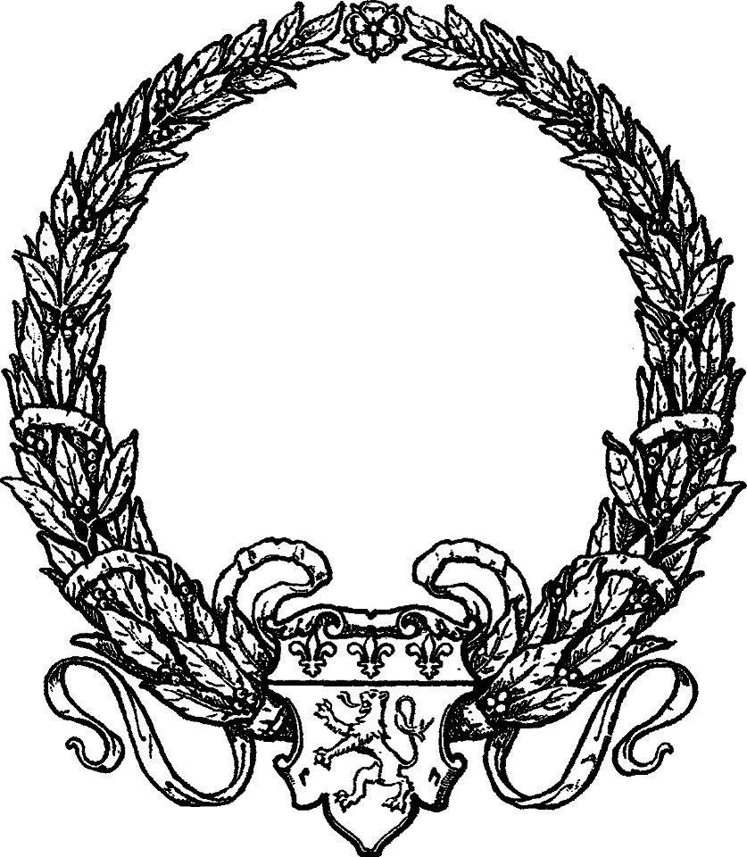 Les vitraux du Moyen âge et de la Renaissance dans la région lyonnaise - 259 - Fioriture d'ornementation de la dernière page