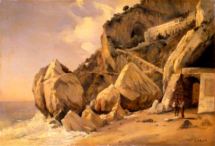 Les Rochers (Camille Corot)