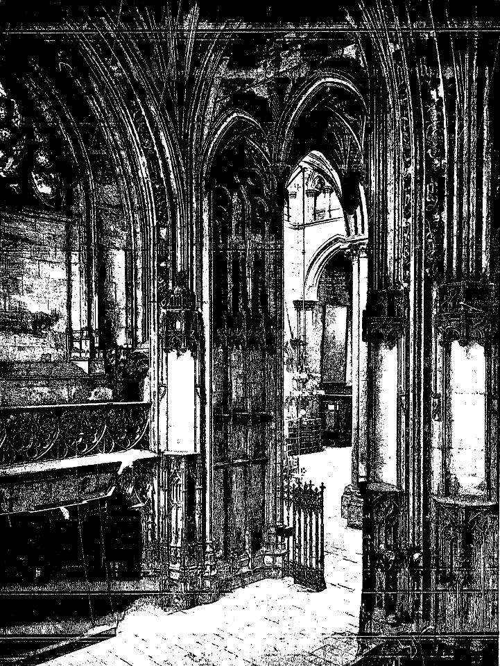 Les vitraux du Moyen âge et de la Renaissance dans la région lyonnaise - 064-2 - Cathédrale, chapelle des Bourbons