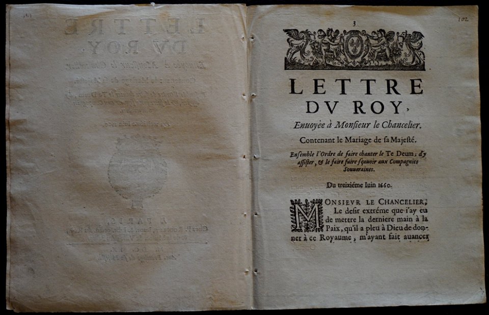 Lettre du roy 82525