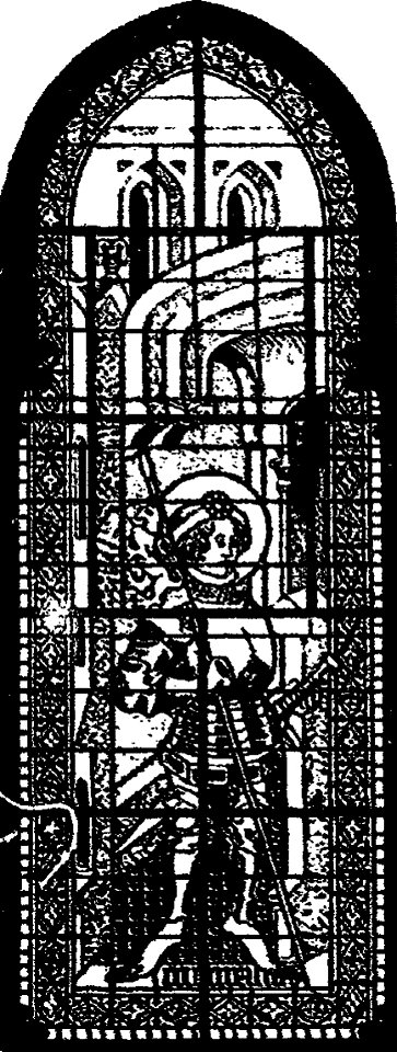 Les vitraux du Moyen âge et de la Renaissance dans la région lyonnaise - 060 - Cathédrale, saint Maurice