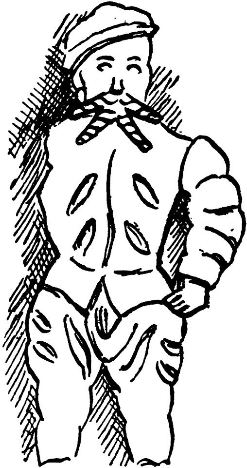 Letters from England, statue of a jester