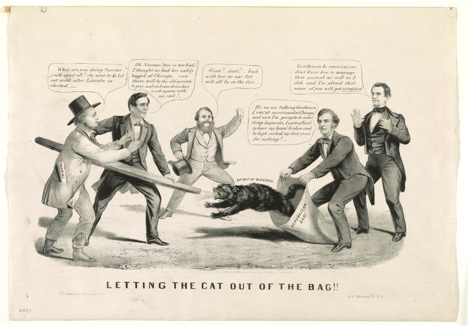 Letting the cat out of the bag!! LCCN2003674589