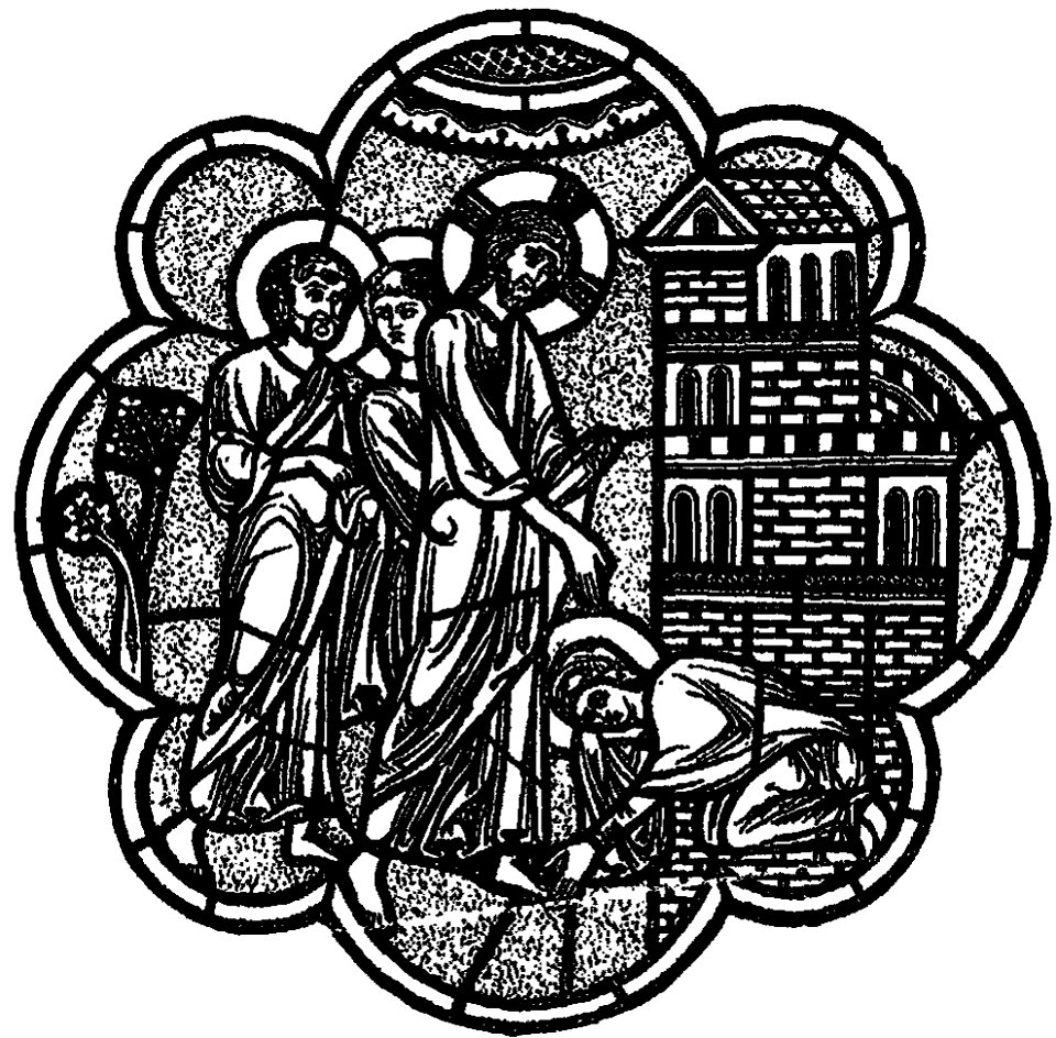Les vitraux du Moyen âge et de la Renaissance dans la région lyonnaise - 001 - Vie de Lazare