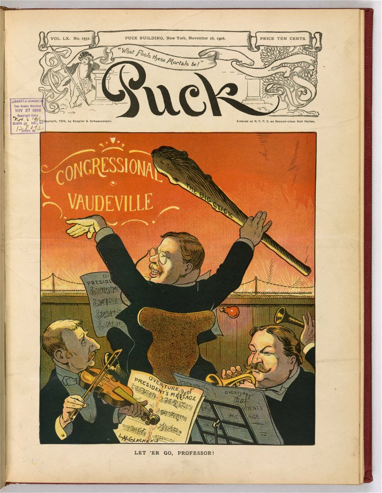 Let 'er go, Professor! - L.M. Glackens. LCCN2011645923