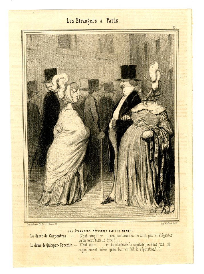 Les étrangers dévisagés par eux mêmes (Foreigners stared at by themselves) (BM 1886,1012.174)