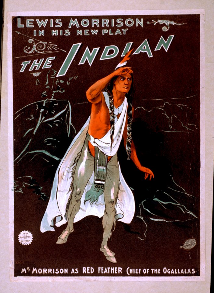 Lewis Morrision in his new play, The Indian LCCN2014636178